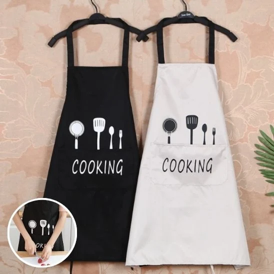 Tablier de cuisine noir｜Librecook™