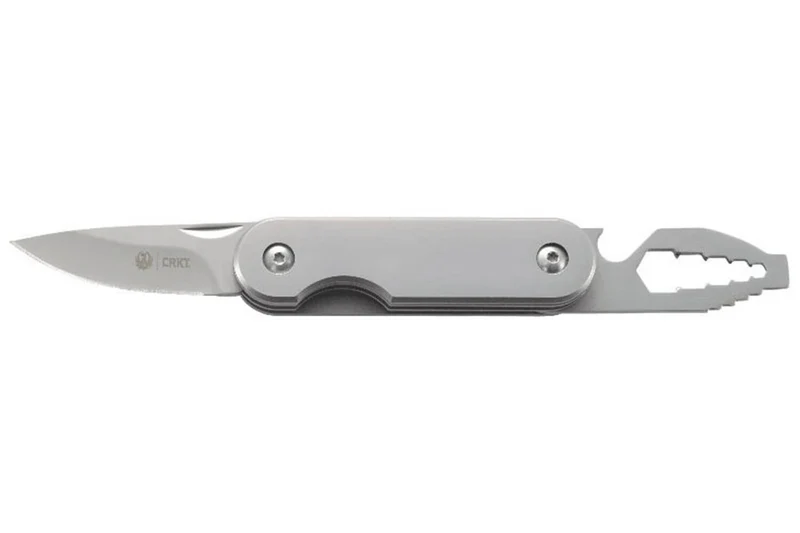 Couteau pliant CRKT RUGER SHOTGUN TOOL R5102 manche en acier 8cm