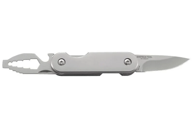Couteau pliant CRKT RUGER SHOTGUN TOOL R5102 manche en acier 8cm