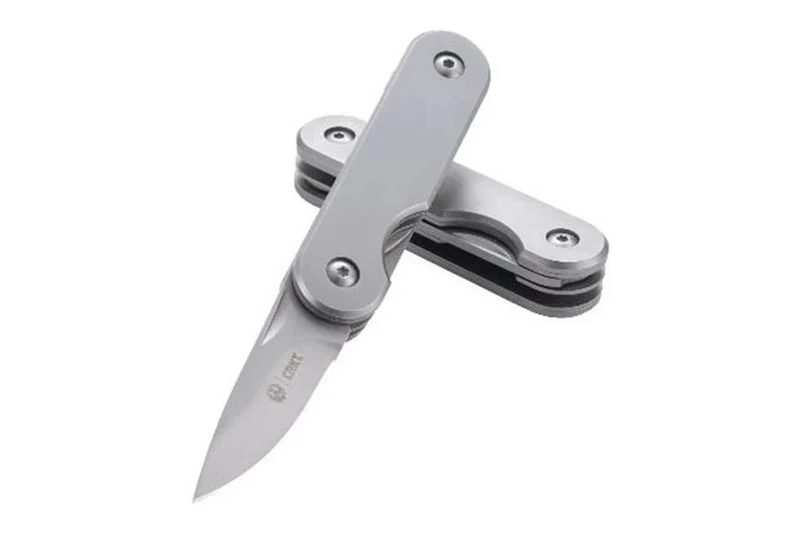 Couteau pliant CRKT RUGER SHOTGUN TOOL R5102 manche en acier 8cm