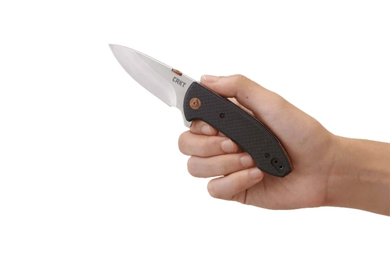 Couteau pliant CRKT AVANT 4620.CR manche en fibres de carbone 11cm
