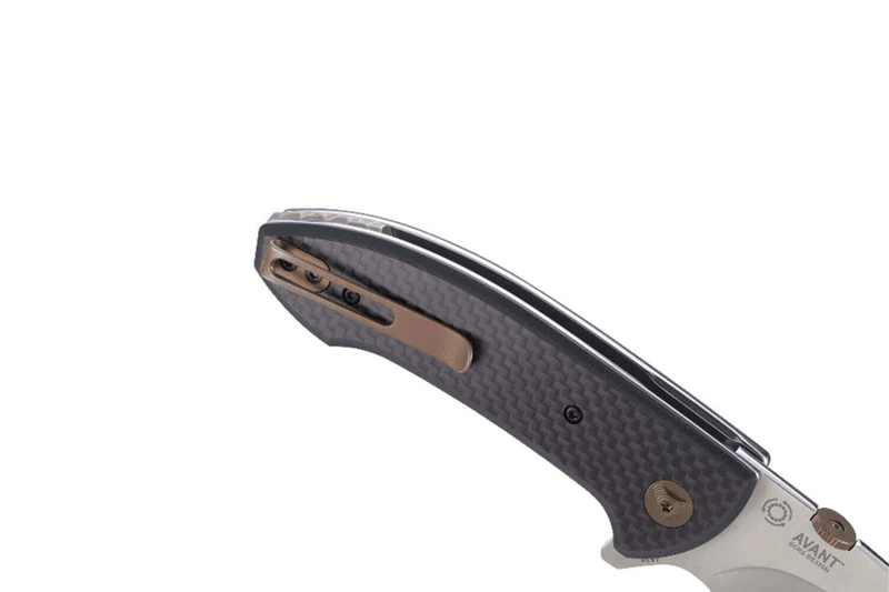 Couteau pliant CRKT AVANT 4620.CR manche en fibres de carbone 11cm