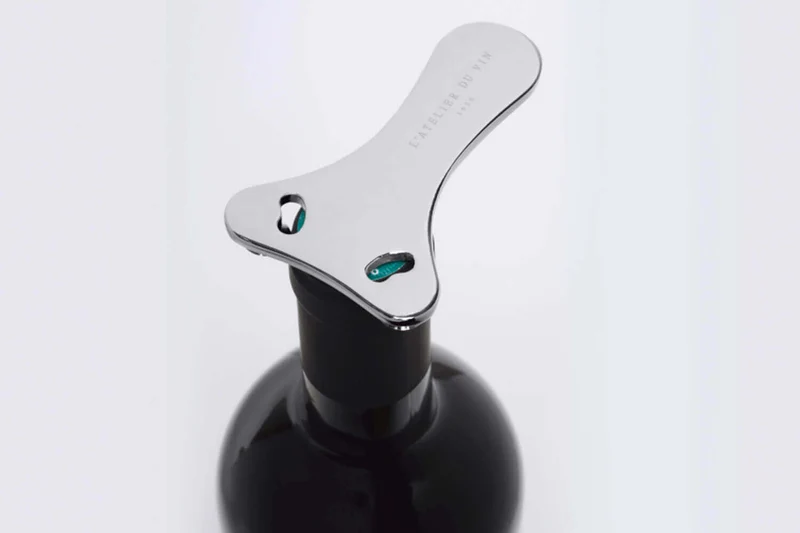 Coupe-capsule professionnel L'Atelier du vin en métal chromé