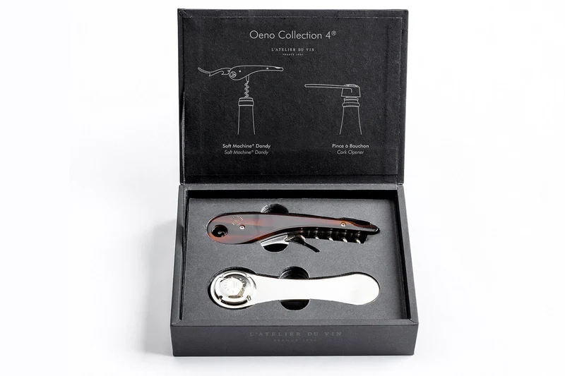 Coffret cadeau sommelier L'Atelier du vin Oeno Collection 4 - 2 pièces