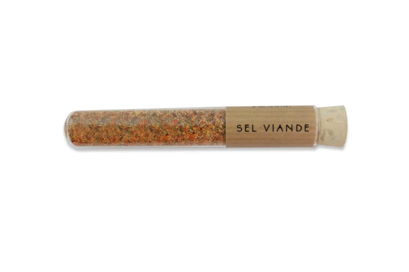 Coffret 5 mini tubes d'épices Le Monde en Tube Mes p'tites épices Mes sels fous