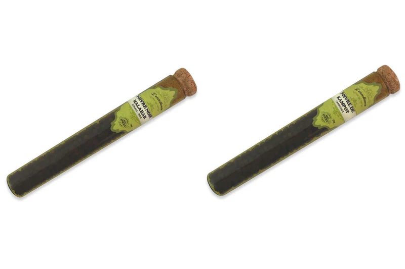 Coffret d'épices Le Monde en Tube Excellence 14 tubes + cuillère-mesure