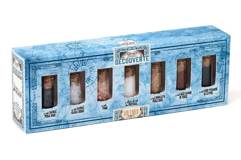 Coffret découverte Quai Sud 7 sels du monde