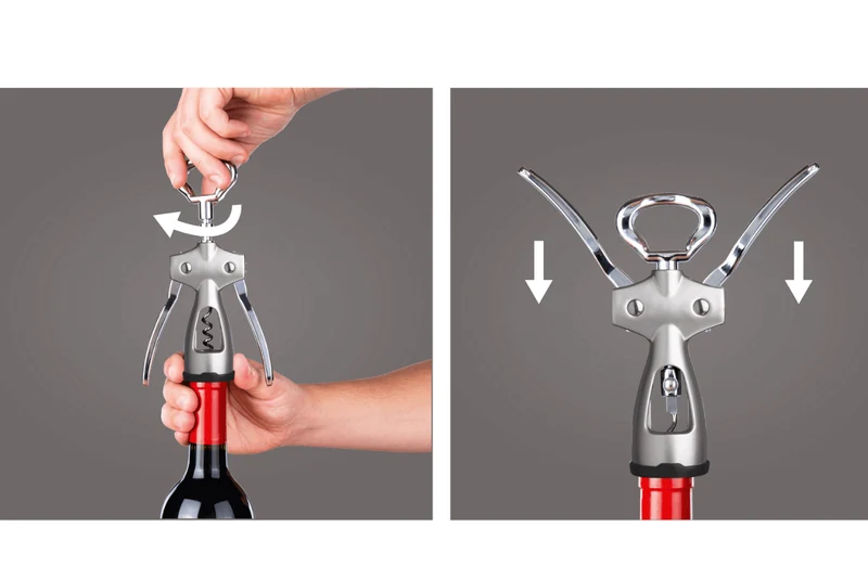 Tire-bouchon Vacu Vin à ailettes