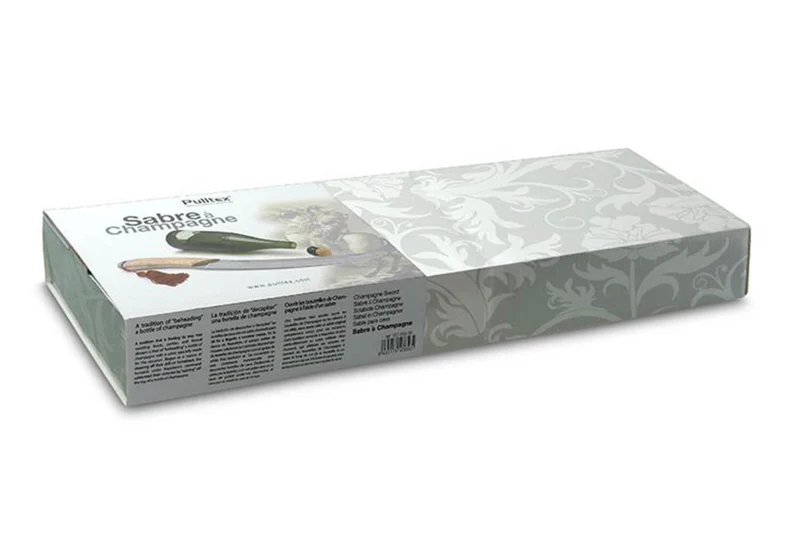 Sabre à champagne Pulltex avec coffret en bois