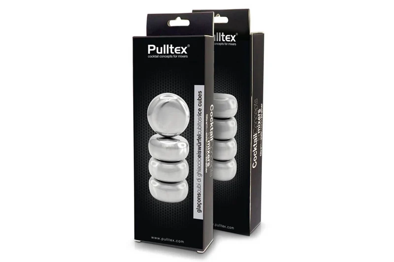 Set 4 glaçons Pulltex en inox