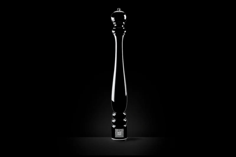Moulin à poivre manuel de collection Peugeot Paris Prestige en bois laqué noir 110cm - Edition limitée