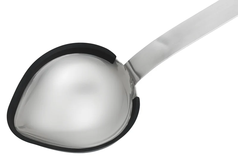 Cuillère de service Rosle en acier inoxydable et silicone