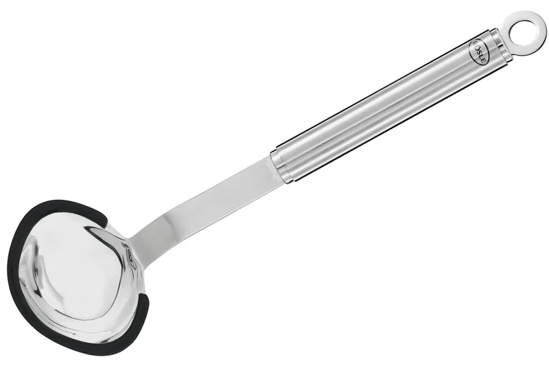 Cuillère à sauce Rosle en acier inoxydable et silicone