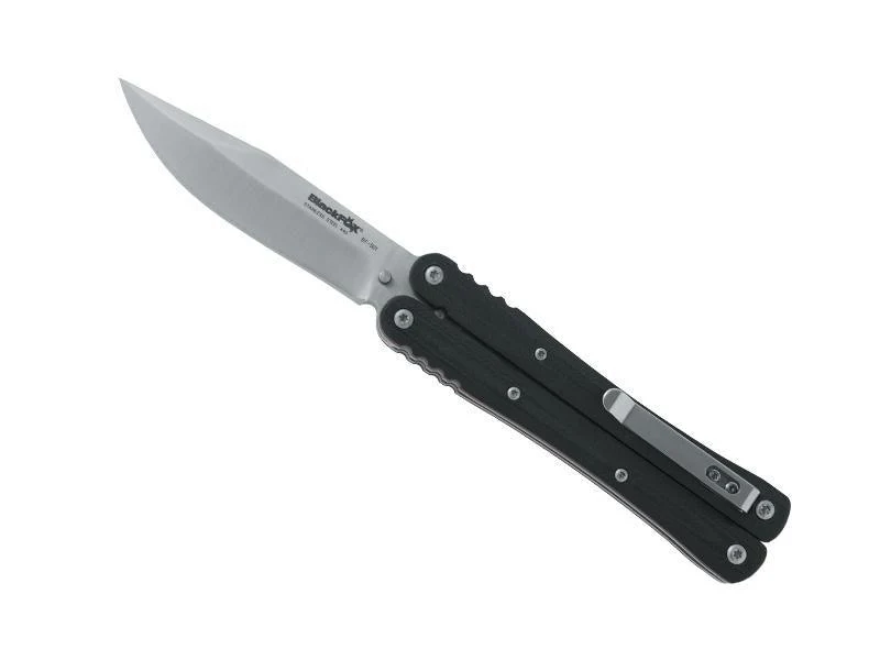 Couteau papillon black fox
