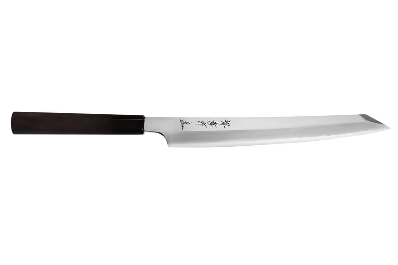 Couteau yanagiba kiritsuke 27cm japonais artisanal Sakai Takayuki Ginsankou