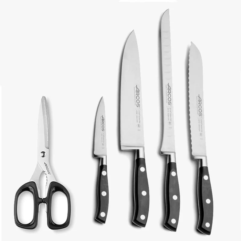 Juego cocina 4 pzas. Serie Riviera + Tijeras