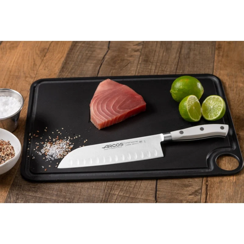 Cuchillo Santoku Serie Riviera Blanc 180 mm