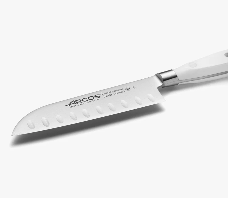 Cuchillo Santoku Serie Riviera Blanc 140 mm