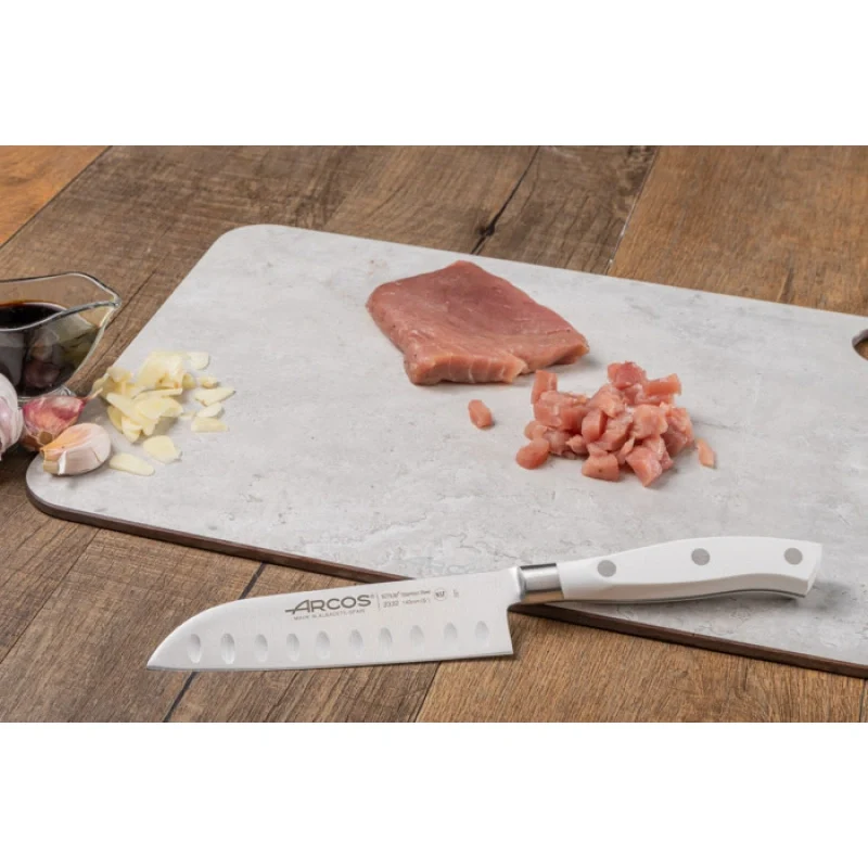 Cuchillo Santoku Serie Riviera Blanc 140 mm