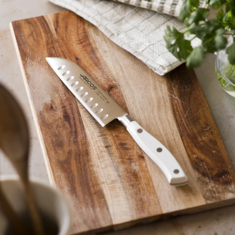 Cuchillo Santoku Serie Riviera Blanc 140 mm