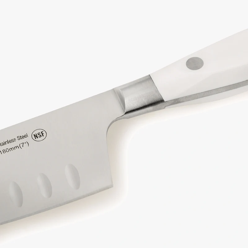 Rocking Santoku Serie Riviera Blanc 180 mm