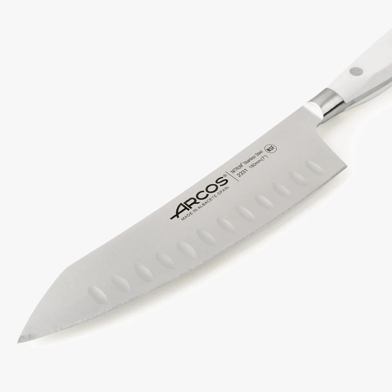 Rocking Santoku Serie Riviera Blanc 180 mm