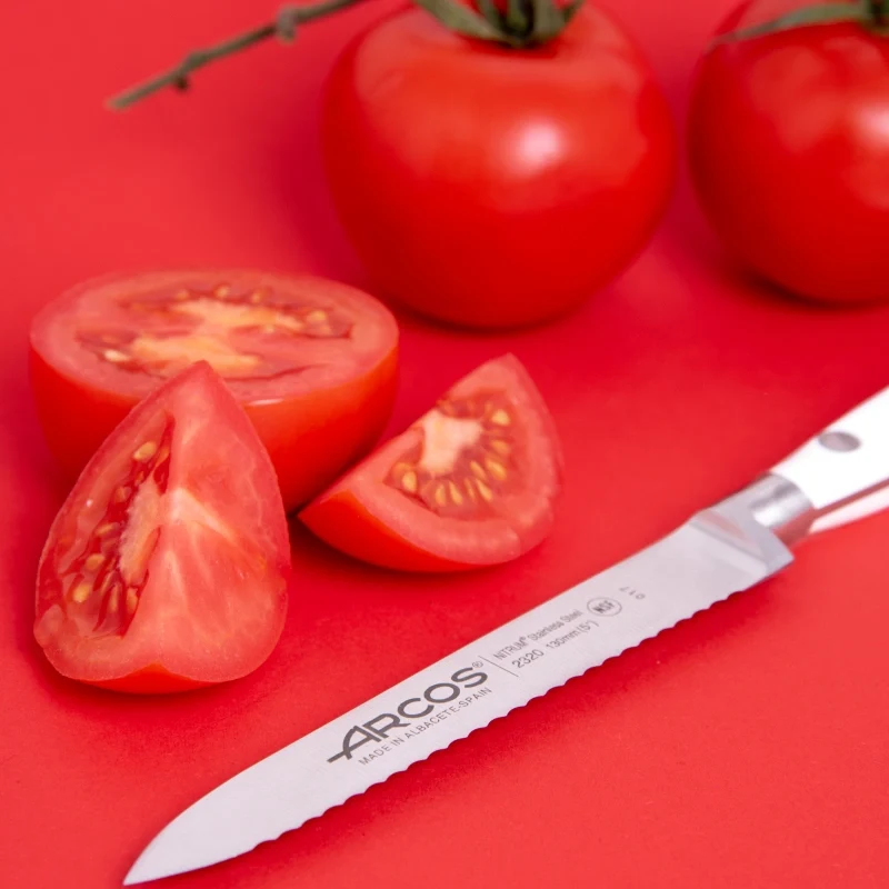 Cuchillo Tomatero Serie Riviera Blanc 130 mm
