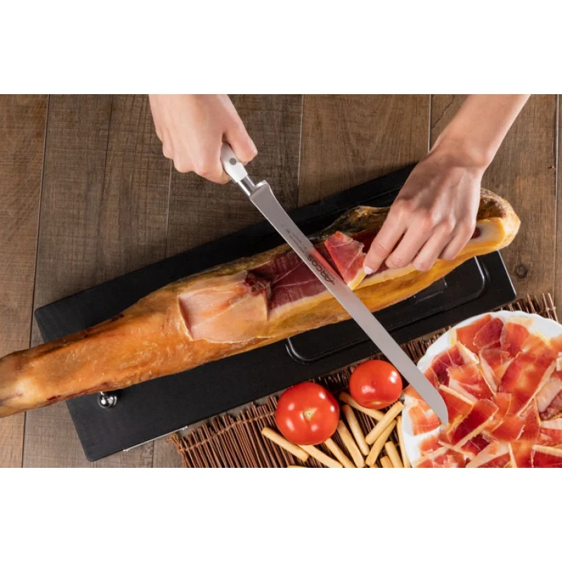 Cuchillo Jamonero Serie Riviera Blanc 300 mm