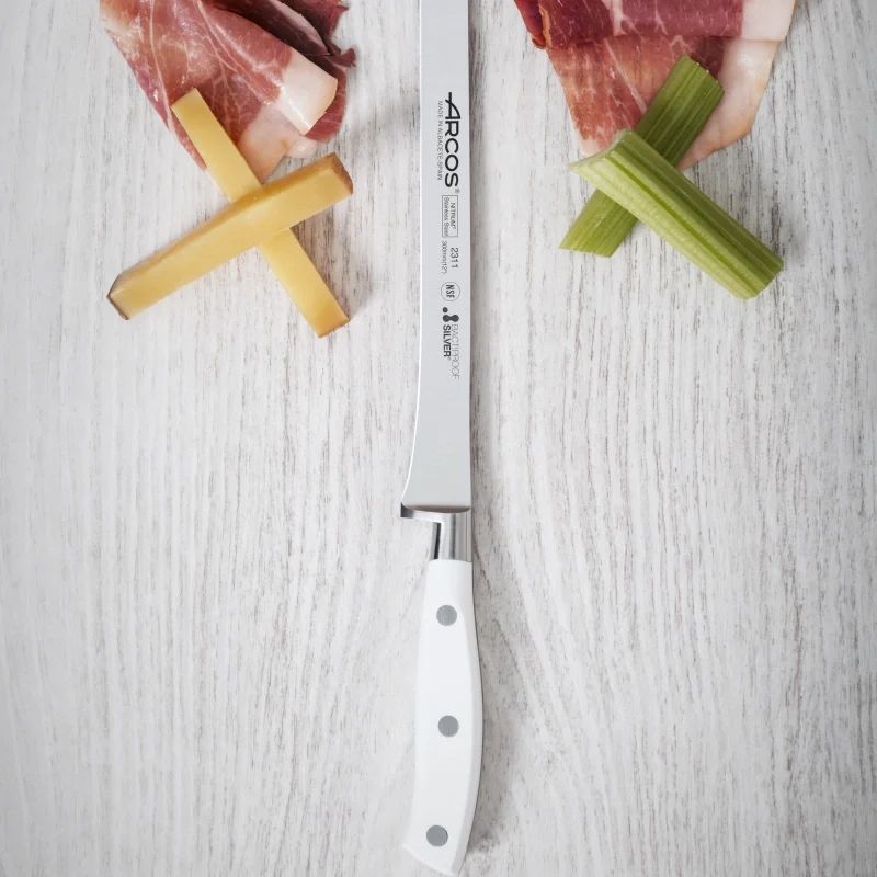 Cuchillo Jamonero Serie Riviera Blanc 300 mm