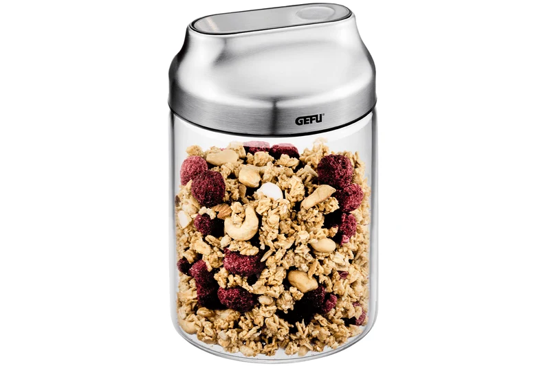 Boîte de conservation Gefu Kippo en verre borosilicate