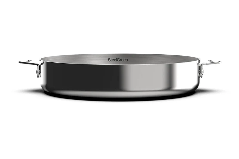 Coffret duo poêles Cookut La Merveilleuse en inox finition miroir