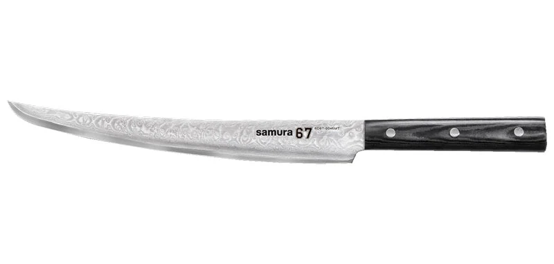Couteau Japonais Tanto Slicer Damas Samura