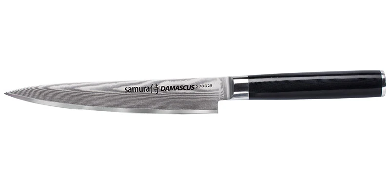 Couteau Damas Samura G10 Noir