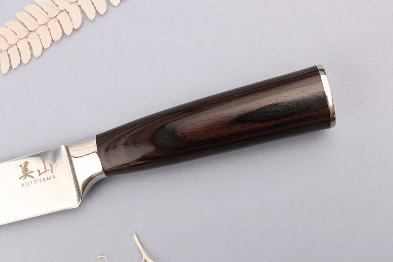 Couteau à découper 20cm Kutoyama Black Pakka