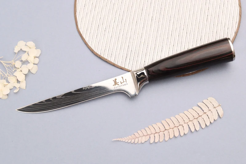 Couteau à désosser 15cm Kutoyama Black Pakka