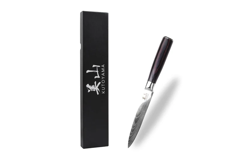 Couteau universel 12cm Kutoyama Black Pakka