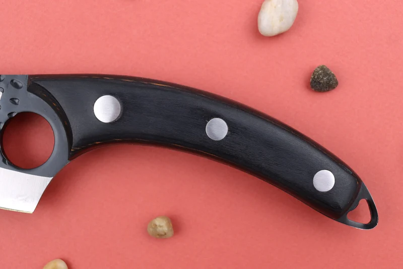 Couteau viking 15cm Kutoyama manche ébène