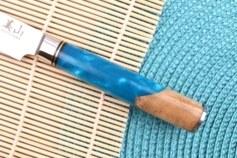 Couteau universel 12cm Kutoyama damas Azur