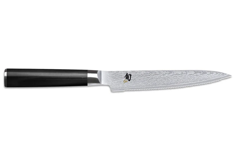 Couteau à tomates Kai Shun Classic damas lame dentelée 15cm
