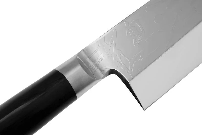 Couteau Deba japonais KAI Shun Pro Sho 21cm tranchant asymétrique