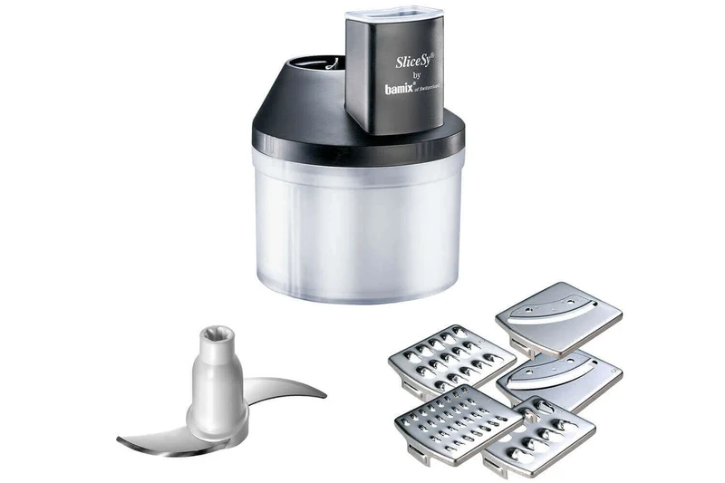 Robot Bamix SliceSy noir pour mixeur Bamix polyvalent