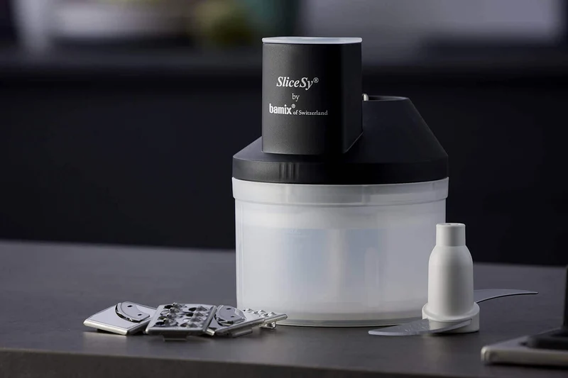 Robot Bamix SliceSy noir pour mixeur Bamix polyvalent