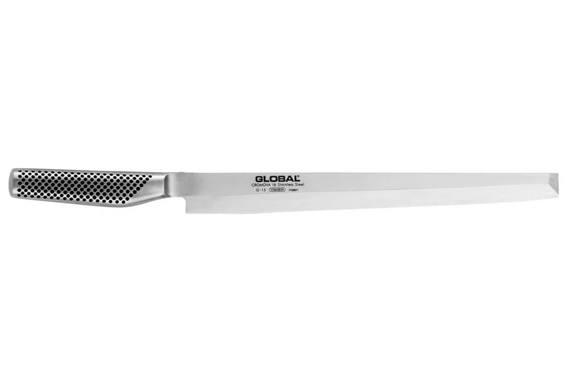 Couteau à poisson Global TAKO SASHIMI G15 lame biseautée pour droitier 30cm