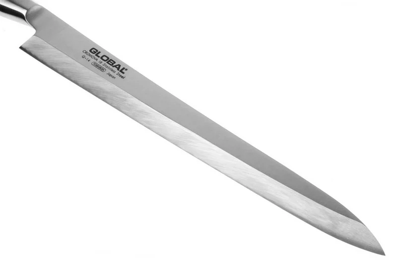 Couteau à poisson Global "Yanagi Sashimi" G14 lame biseautée pour droitier 30cm
