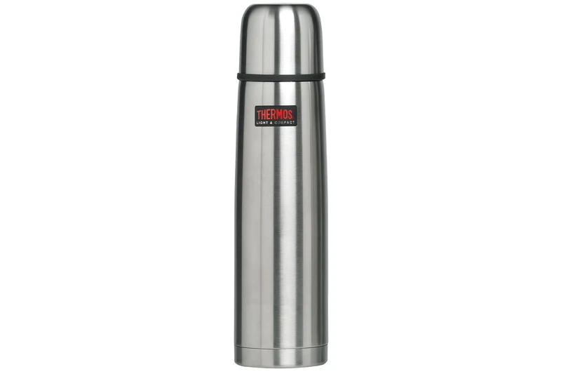 Bouteille Thermos® Light & Compact tout inox double paroi + tasse - 1L