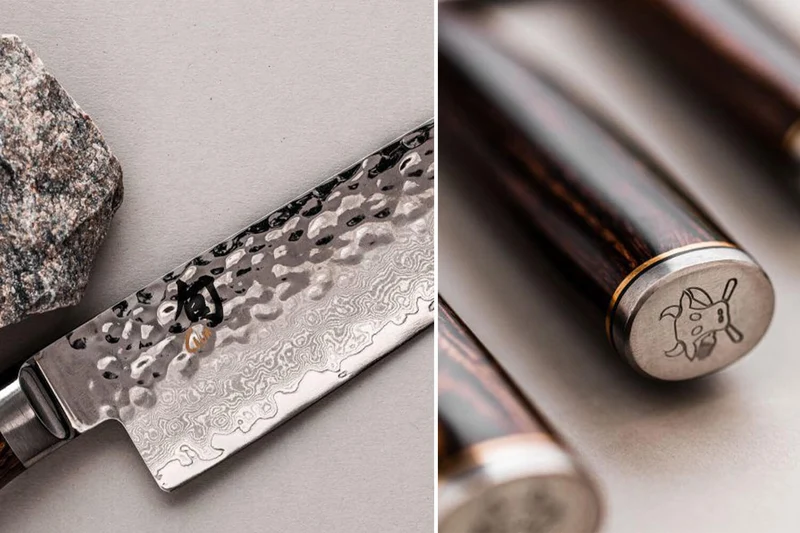 Coffret 2 couteaux à steak damassés Shun Premier Tim Mälzer 15cm