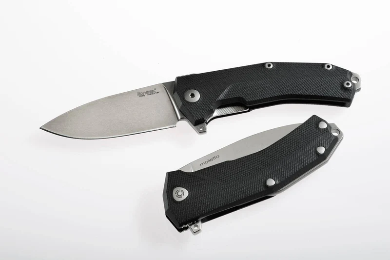 Couteau pliant LionSteel KUR manche G10 ou olivier 12cm