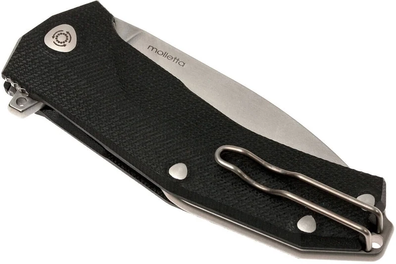 Couteau pliant LionSteel KUR manche G10 ou olivier 12cm