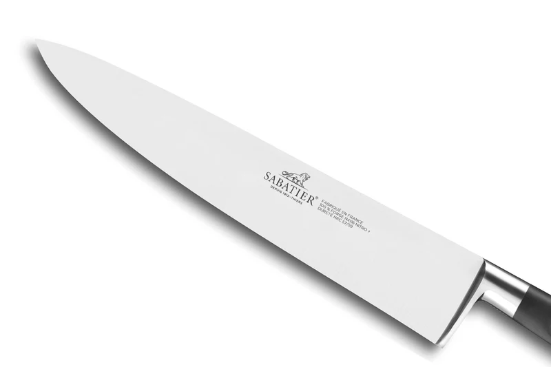 Mallette cuisinier Sabatier Chef 6 couteaux fabrication française + 1 fourchette + 1 fusil