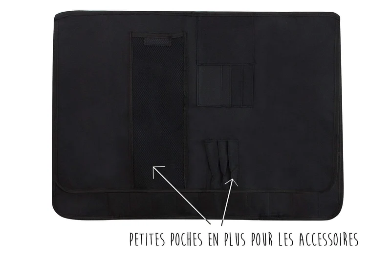 Mallette cuisinier Sabatier Provençao 7 couteaux fabrication française + 1 fusil